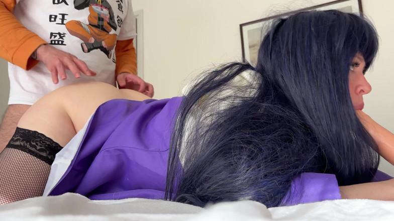 Spacenintenda: Hinata reçoit un gros creampie trompe Naruto avec son fan