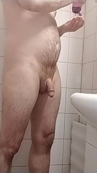 I Shave My Cock and Balls and Shower After That.