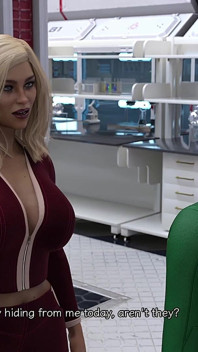 Varada En El Espacio - Stripper MILF Muestra Sus Grandes Tetas