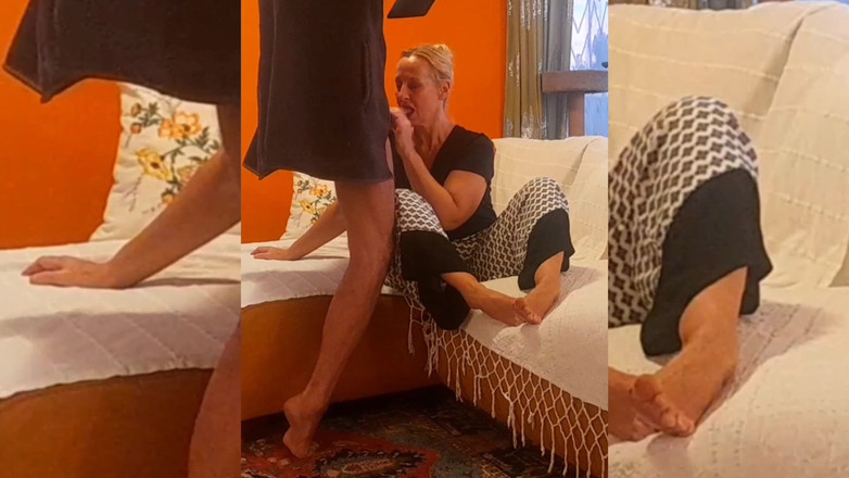 Selena701: Amatör Sarışın Olgun Eş Arada Oral Seksten Hoşlanıyor