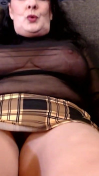 Ahegao, chatte béante, bouche béante, langue