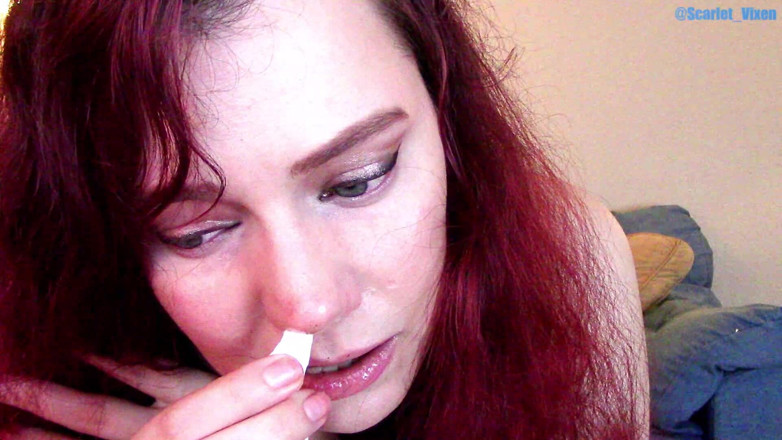 Scarlet Vixen: Sneeze Experiment Fail-blooper - Spices &amp; Tissue Tickling