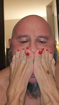 Footjob dan fetish kaki yang