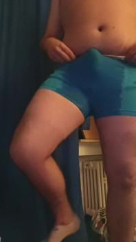 Chub Boy Pissing in White Undies