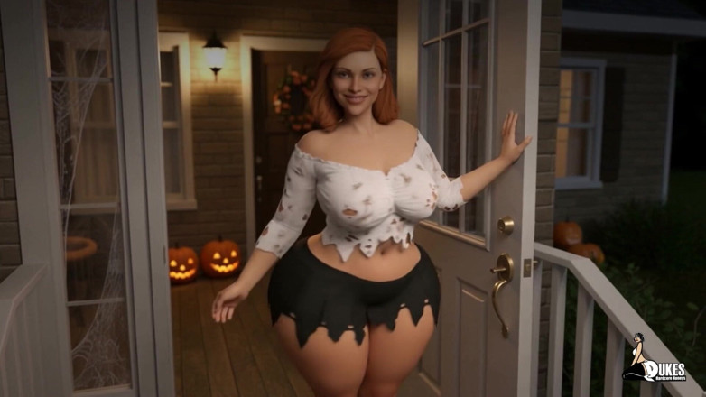Dukes Hardcore Honeys: PAWG Zombie Receives a Vicious BBC Doggy Style