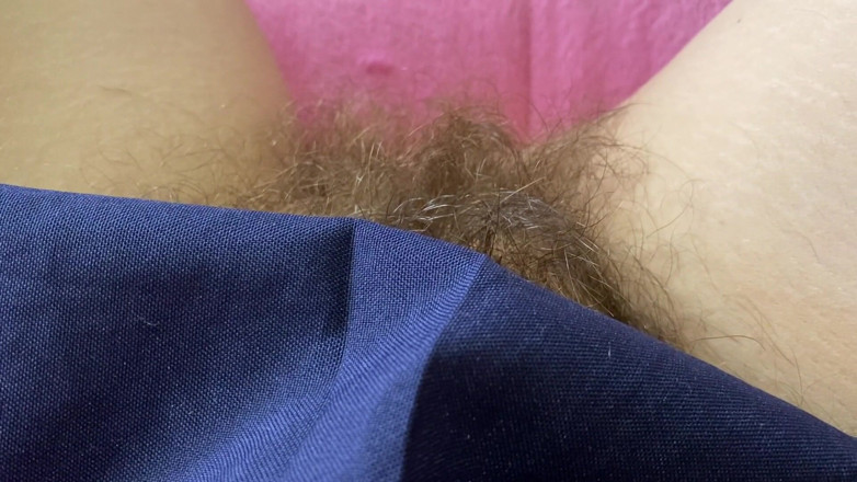 Cuteblonde666: Hårig buske fetisch närbild