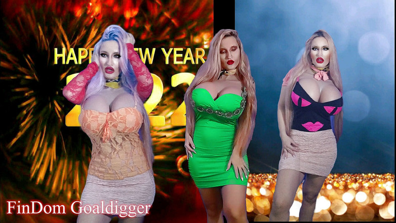 FinDom Goaldigger: 봉제 인형 변신 goon