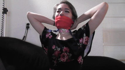 Restricting Ropes: Luna Grey - test de bâillon pour la Saint-Valentin