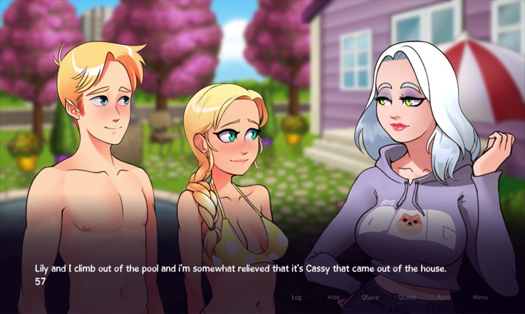 Porny Games: Life in woodchester 0.6.3 - cute babe gets her first dick