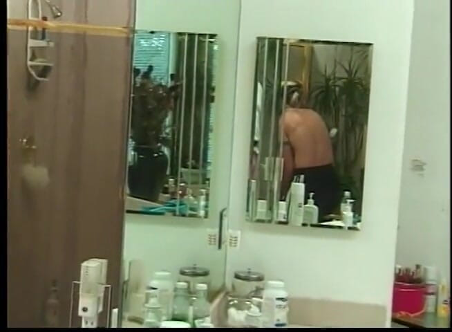 Analiscius: Blonde milf gets ass pounded in bathroom