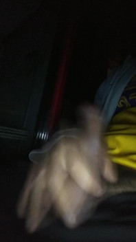 Cum in Porch