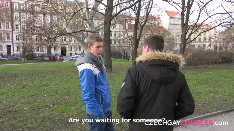 Czech Gay Couples: Tchecos casais gays 6 putas da estação - gêmeos famintos drenam paus...