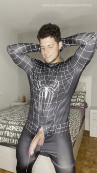 A Superhero with Big Cockalways Bring Milk