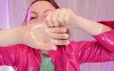 Arya Grander: Sarung Tangan Bedah, Pijat Wajah dan Minyak. Video ASMR