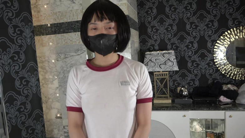 japan banana: Bellezza giapponese di 19 anni dai capelli neri. Amatoriale snello, e...