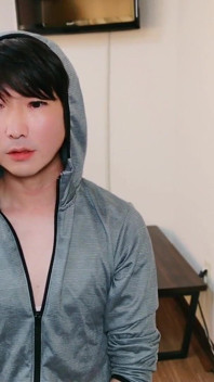 A Boy Dressed as a Woman Finishes with Just Vibrations...