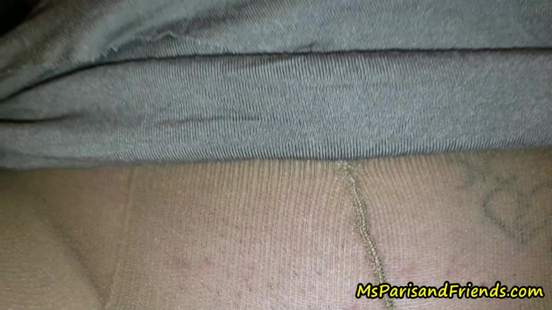 Ms Paris and Friends: Seducing with my feet is working