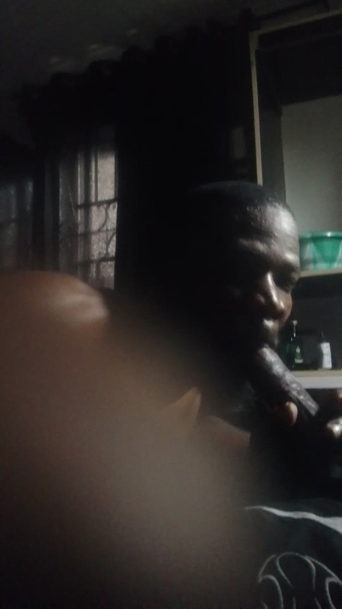 That's_black: Aggressive Massive Blowjob