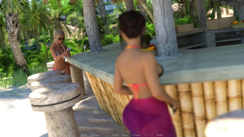 Futavision: 噴火迫在来:ビーチのセクシーな女の子たち 第3話