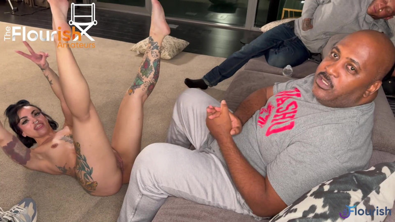 The Flourish XXX: Amateur Dacey Bell Gets Interviewed Naked by Mrflourish Then Fucked