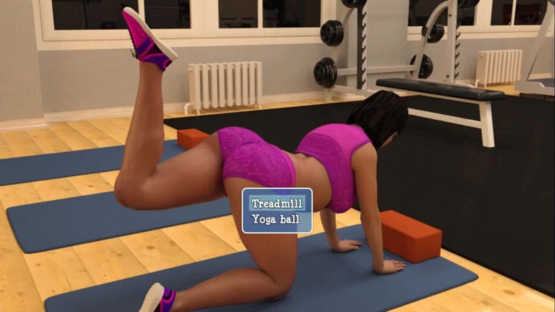 Dirty GamesXxX: Crinul valei: masaj erotic cu fundul și un exercițiu la sală...