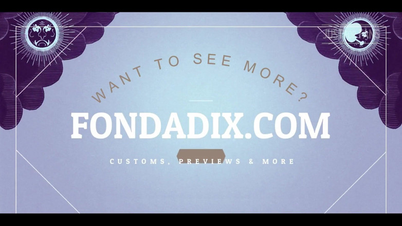FondaDix: Sparkly Red Kisses