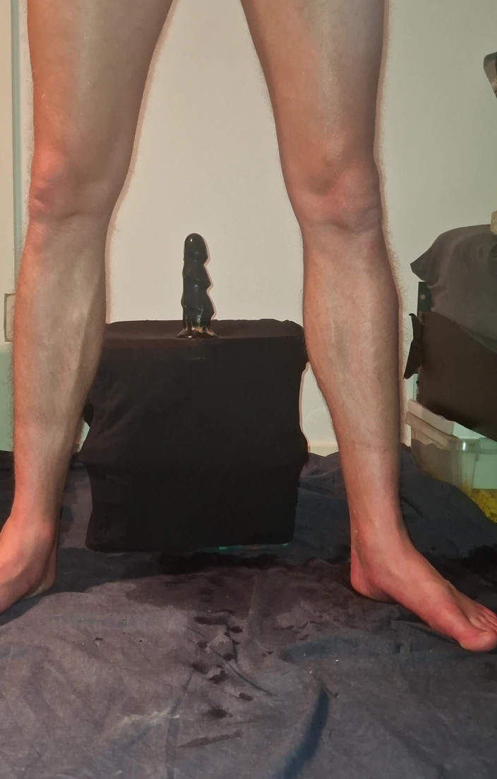 NoFace Twink X: Solo schwuler twink analdildo - extreme pissen-orgasmen