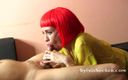 Sylvia Chrystall: 饥渴的红发继母邋遢深喉口交