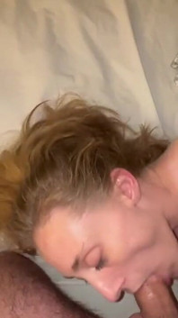 This Blonde Half My Age Shows up Ready to Blow and Bang.