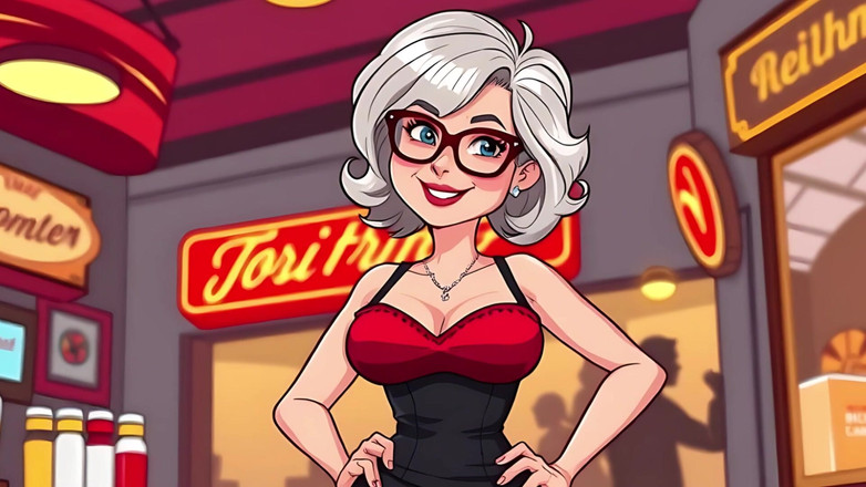 AI Porn: Hooters kreslené umění