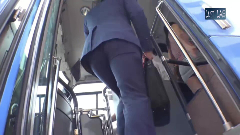 Lust lab: Crowded Bus Chaos. Her Lifted Miniskirt and Tight Curves Drive...