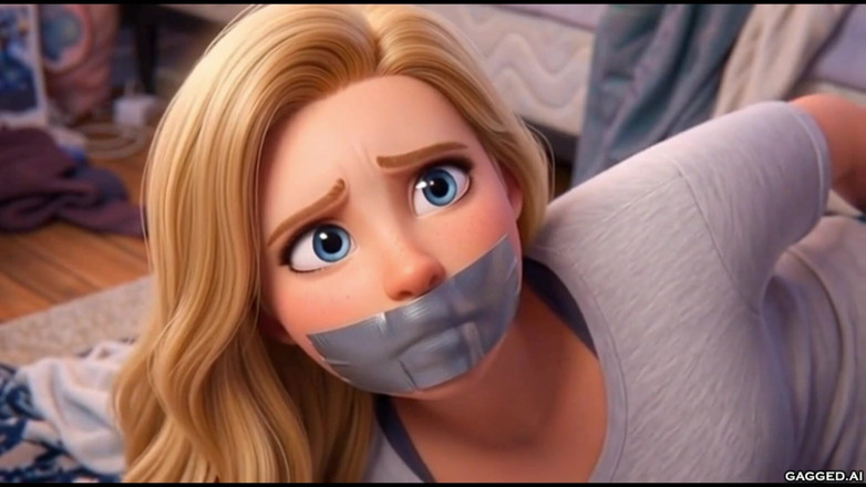 Gagged AI Cartoons: Pengalaman rakan sebilik lesbian