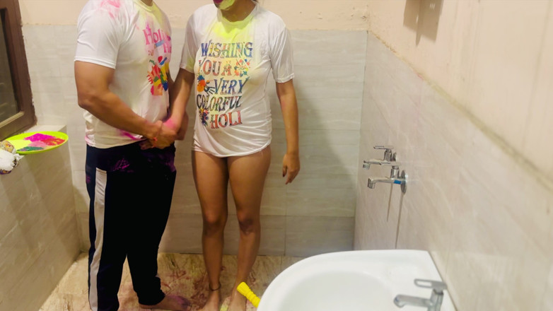 Hornycouple149: Holi'de baldızla edepsizce iş yaptı, açıkta seks