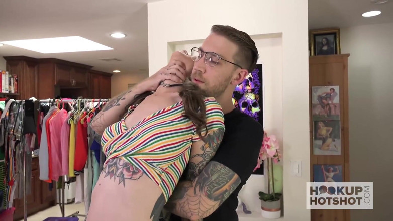 Hookup Hotshot: Tattooed slut Rocky Emerson gets banged hard