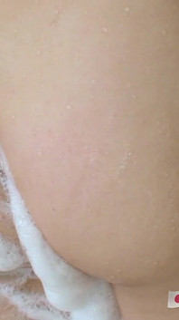 Nice tits Japanese teen gets big creampie