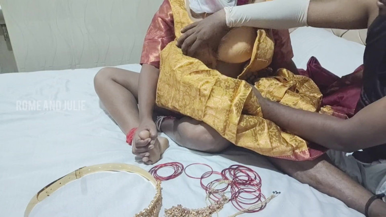 Bad boy rome: Fist Night with Shy Young Girl Meera Tamil Clear Audio