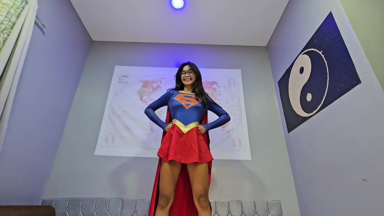Creamberryfairy: Supergirl Panty Tease