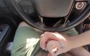 Mimi and Evan: Pomalé honění v autě s výstřikem