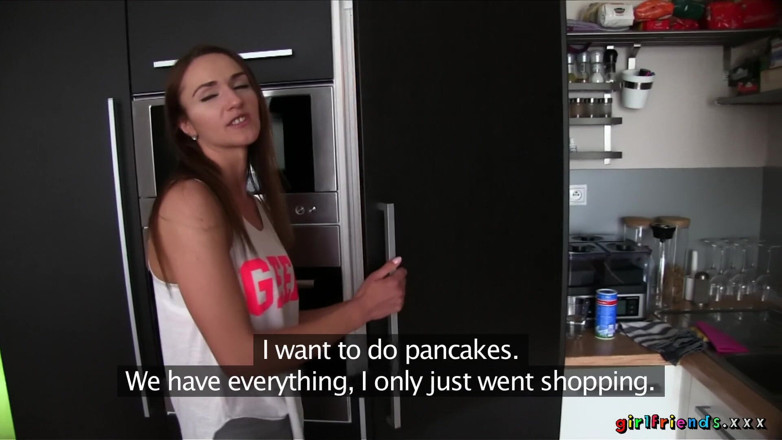 Girlfriends XXX: Girlfriends XXX - Lesbian Couple Take a Break From Cooking to...