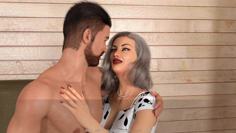 Dirty GamesXxX: Babiččin dům: Nadržená těhotná blondýnka kouří hluboko do krku a...