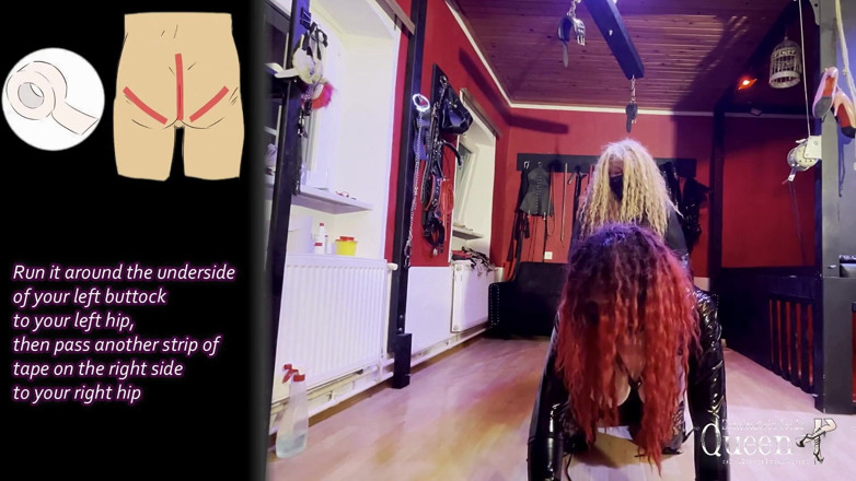 Dominatrix Frida: Kadın kılıklı eğitim - görev 12 - kadın kılıklı sikiş eğitimi