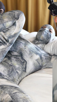 Nora Fox Wolf Zentai машина для еласмента