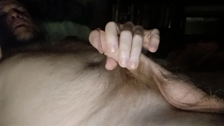 Hairyartist: Pops Big Penis and Floppy Sack