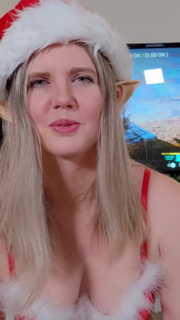 Your Naughty Elf on a Shelf Sucks Your Cock
