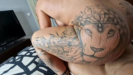 Danaxmuscles: The Bitch Danaxmuscles Sucking and Fucking Hard the Neighbor