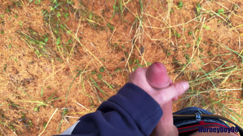 Horneyboy98: Twink Wixt Pada Hari Musim Luruh Di Hutan Dan Squirt...