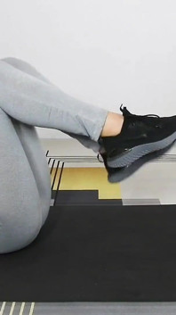 Süper terli yoga / sıkı gri dans