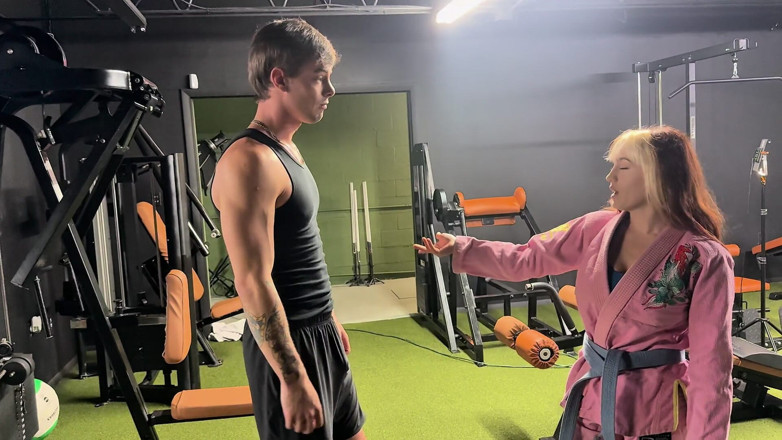 Austan T: Jiu Jitsu Private Class with Honey Bunny