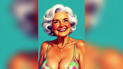 AI Porn: 늙은 할망구 따먹기 애니메이션