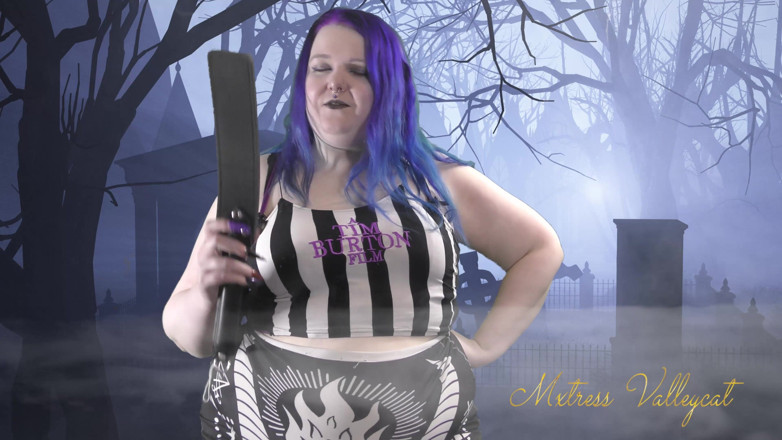 Mxtress Valleycat: Gedomineerd door schattige gothic